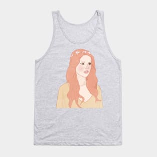 Pastel color girl Tank Top